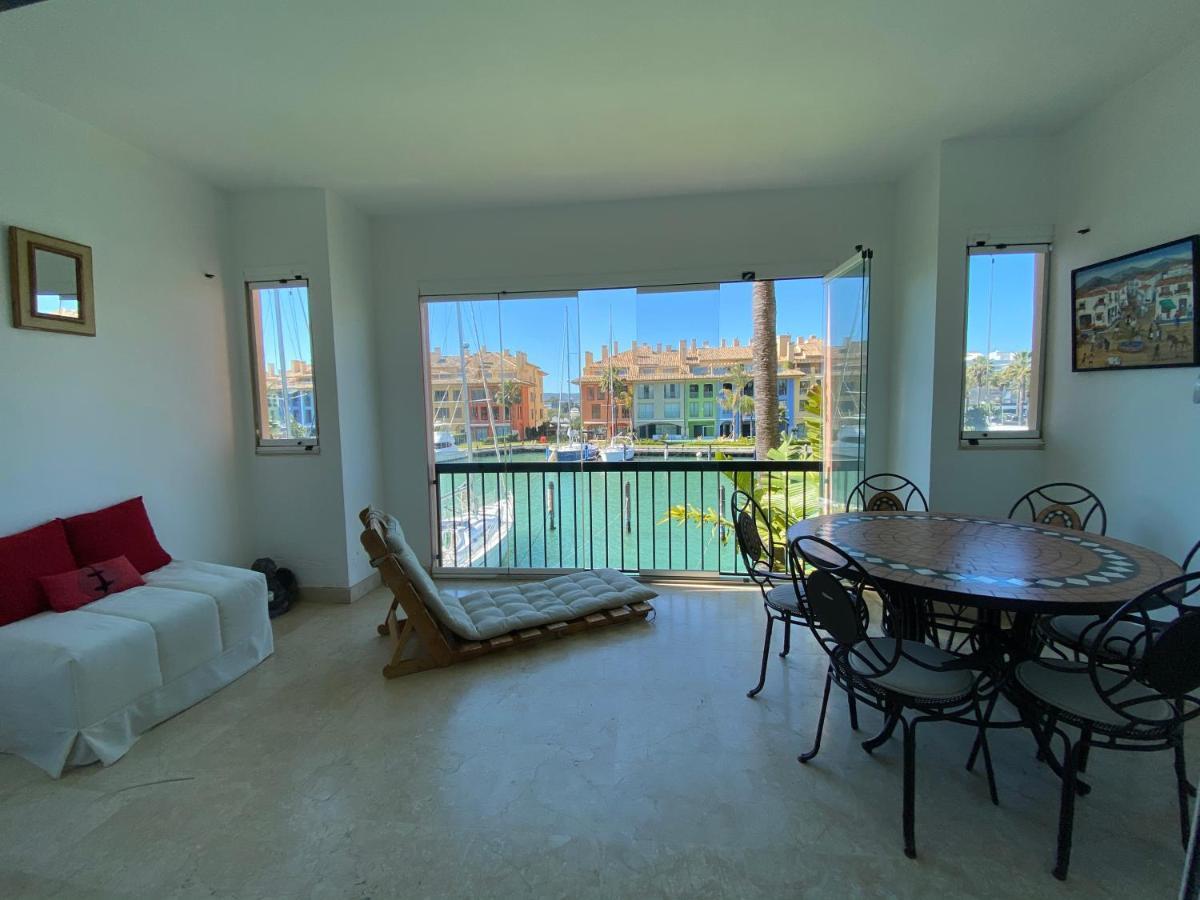 Apartamento Con Piscina ,Playa Con Vistas Panoramicas En La Marina De Sotogrande San Roque  Kültér fotó