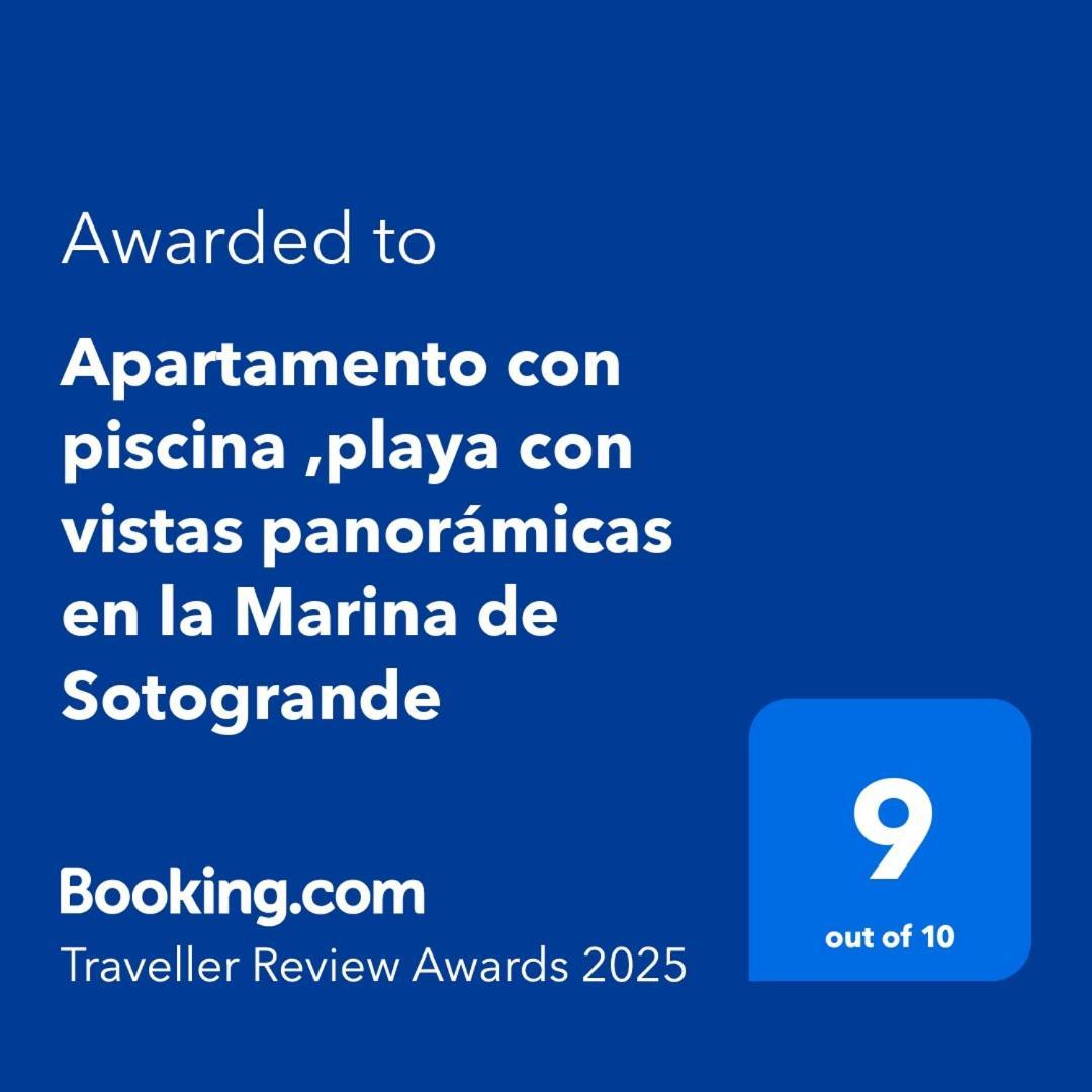 Apartamento Con Piscina ,Playa Con Vistas Panoramicas En La Marina De Sotogrande San Roque  Kültér fotó